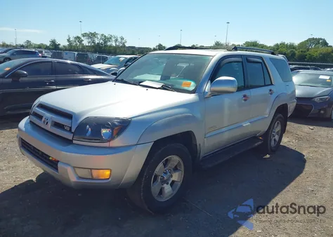 2005 Toyota 4Runner Limited V8 из США, поврежденный, VIN JTEZT17R158006905